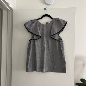 J. Crew Gingham Blouse